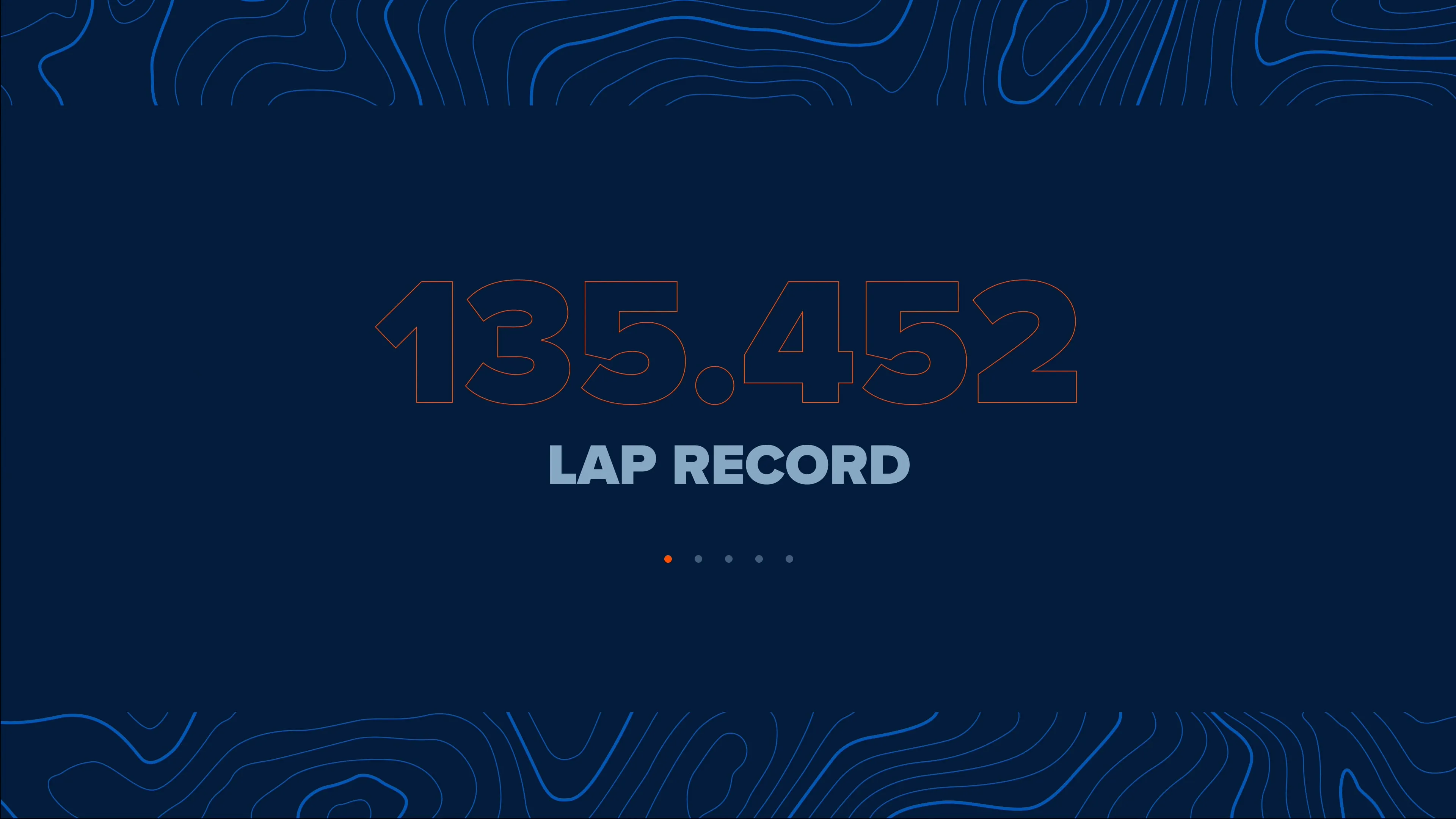 Lap record graphic for tt isle of man